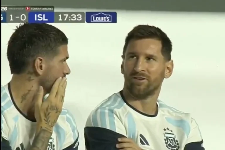 Messi on the Big Screen Triggers Instant Stadium Explosion