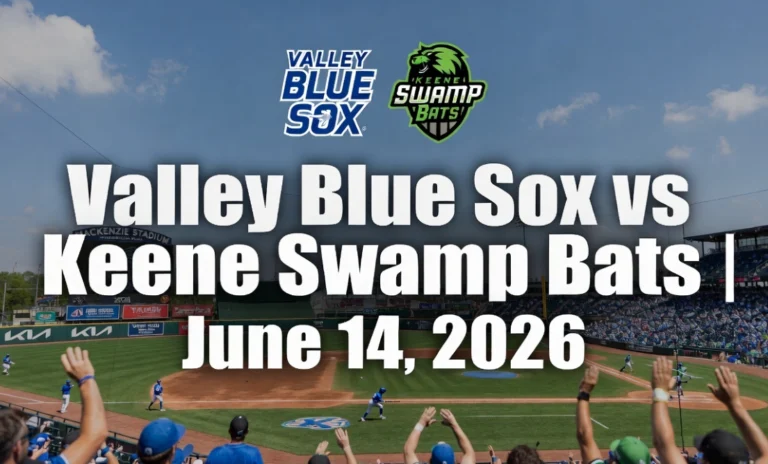Valley Blue Sox vs Keene Swamp Bats Preview: NECBL 2026 Clash at MacKenzie Stadium
