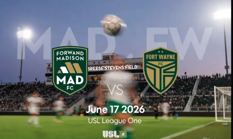 Forward Madison vs Fort Wayne: USL League One Preview, Live Stream, Time Zones & Prediction | June 2026