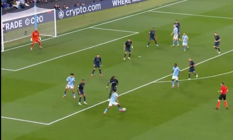Manchester City Shares Throwback of Jeremy Doku Goal That Still Turns Heads